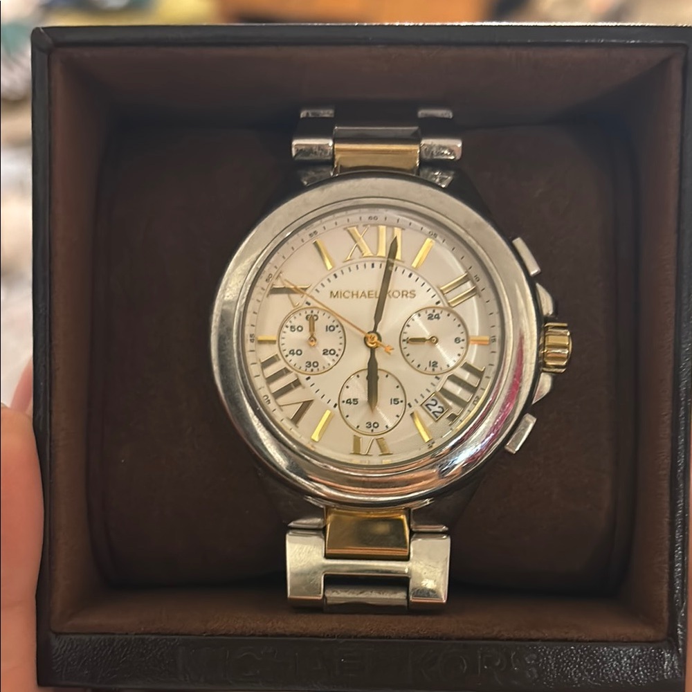 Michael Kors Two-Tone Chronograph Watch